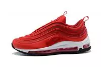 femmes nike air max 97 en promo rouge